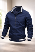 Performance Zip Jacket with Stand Collar