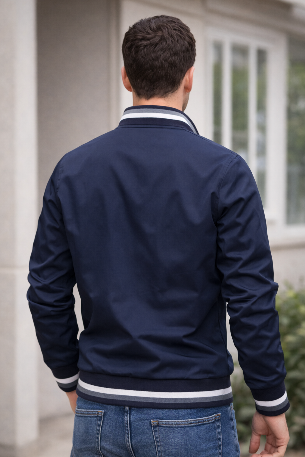 Performance Zip Jacket with Stand Collar